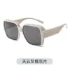 Gafas de Sol Polarizadas Tr para Hombres y Mujeres, Anti-UV, Cuadradas, para Conducir, Gafas de Sol de Alta Gama, Modernas 511