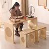 Nueva Mesa de Estudios Nacionales Chinos Mesa Antigua de Madera Maciza Clase de Entrenamiento Escritorio de Estudiante Ir Ceremonia del Té Mesa de Caligrafía y Pintura