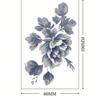 Flor de Rosa Celebridad de Internet Flor Planta Colorida Tatuaje Fabricante Tatuajes Adhesivos al por Mayor Impermeables Femeninos de Larga Duración Florales