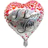 Colección Globos de Película de Aluminio en Forma de Corazón de 18 Pulgadas para San Valentín, Globo para Confesión de Boda, Globo Decorativo para Fiesta, Papel de Aluminio