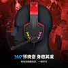 Auriculares Over-Ear G6000 con Micrófono Cuidadosamente Seleccionados, Sonido de Alta Calidad, Iluminación RGB, Fabricante de Auriculares para Gaming con Cable