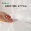 Ropa de cama desechable FaSoLa Travel de cuatro piezas, sábana de hotel, funda de edredón y funda de almohada doble antisuciedad
