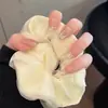 Unhas Usáveis Estilo Desejo Puro Ins Cor Nude Cauda de Peixe Pérola Nail Art de Luxo Leve Peças de Unha Produto Acabado 2026 Novos Adesivos de Unha