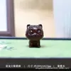 Ornatos esculpidos em sândalo verde, contas budistas, acessórios para pulseira, com furo para corrente de celular DIY de animais de desenho animado