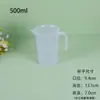 Vaso de Plástico con Asa del Fabricante en Stock, Taza Medidora de Laboratorio de Polipropileno de Gran Capacidad con Escala