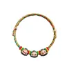 Pulsera tejida a mano de colores del Festival del Bote del Dragón, Pulsera de hilo de cinco colores, Pulsera tejida a mano tradicional para bebé de hilo de cinco colores