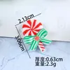 Decoraciones de paletas navideñas bestseller transfronterizas, Adornos de bastón de caramelo para árbol de Navidad, Decoración navideña para el hogar