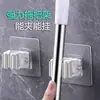 Gancho para trapeador resistente, adhesivos sin costuras, venta al por mayor, colgador para trapeador, soporte para trapeador de pared sin perforaciones