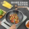 El Wok de Acero Inoxidable Más Vendido del Sudeste Asiático, Olla de Cocina Antiadherente de Panal, Olla de Cocina Doméstica para Gas, Estufa de Gas y Cocina de Inducción