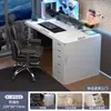 Mesa de Computador para Quarto de Menina, Mesa de Trabalho para Uso Doméstico, Mesa Gamer Branca, Mesa Simples Moderna, Mesa Estilo Creme
