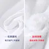 Camisa Blanca Infantil con Forro Polar de Manga Larga Invierno Algodón para Niños Uniforme Escolar de Presentación Niñas de Primaria Camisa Cálida Blanca Pura