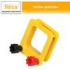 Anel de fio esmaltado de bobina quadrada material elétrico magnético equipamento de experimento de física do ensino fundamental eletromagnetismo fio de indução magnética de corte