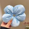 Flor de Tulipán Intestino Grueso Anillo para el Cabello para Mujer Moño Grande de Albóndigas Accesorios para el Cabello Súper Hada Chica Lazo para el Cabello Tocado
