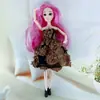 Vestido de Novia Babi Ropa para Muñeca de 6 Puntos Minifalda Altura 30cm Vestido para Muñeca Vestir Muñeca de Vinilo Falda