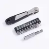Mini Chave de Fenda Catraca de 36 Dentes para Espaços Pequenos, Ferramenta Chave de Fenda em L Bidirecional para Frente e Ré Conjunto