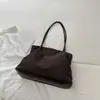 Bolsas Xadrez Femininas 2026 Novo Estilo Tendência Outono Retro Versátil para Escola Trabalho Bolsa Tote Grande Capacidade Bolsa de Ombro