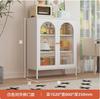 Aparador Moderno Simple Gabinete para Té Vino Libro Hierro Sala de Estar Luz Lujo Gabinete de Almacenamiento Almacenamiento de Vajilla de Cocina