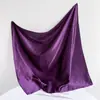 Pañuelo cuadrado de satén de 90 cm de color sólido para mujer transfronterizo, pañuelo para el cuello, pañuelo para la cabeza, satén, moda, brillante, seda, fabricantes, venta al por mayor