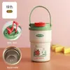 Taza de Café de Gran Capacidad con Doble Boquilla para Beber, Termo Portátil con Revestimiento Interior de Cerámica, Taza de Viaje para Estudiantes Hombres y Mujeres, Mayoreo