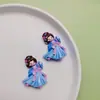 Muñeca de Estilo Étnico Nacional Nuevo Accesorios Planos de Resina Accesorios Decorativos Planos de Resina de Estilo Antiguo DIY