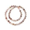 Pulsera de Piedra Violeta Natural Pulsera de Cuentas Redondas para Mujer Pulsera de Jade Lila Claro para Regalo Productos por Lote para Puestos