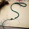 Cordón para Colgante de Jade Aventurina Tejido a Mano, Cordón para Colgante de Jade con Hebilla de Seguridad Ajustable para Hombres y Mujeres