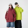 Chaqueta Casual para Hombre de Hong Kong para Primavera y Otoño, Elegante Ropa de Trabajo con Capucha de Talla Grande de Gama Alta para Estudiantes de Secundaria