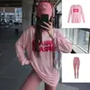 Traje de Yoga y Fitness Otoño e Invierno Tallas Grandes Chica con Sobrepeso Manga Larga Holgado de Longitud Media Adelgazante Traje de Secado Rápido para Deportes al Aire Libre