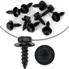 Tornillos para Salpicadera de Coche, Rejilla de Salpicadera, Tanque de Agua, Faro, Fijación de Placa Protectora del Chasis, Tornillos Autorroscantes Universales de Alta Resistencia