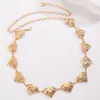 Cadena de Cintura Retro Geométrica con Borlas para Mujer, Elegante Accesorio Decorativo para Vestido, Cinturón Étnico Estilo Danza del Vientre, Estilo Vacacional