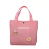 Bolso Pequeño de Lona para Mujer Lindo Bolso para el Almuerzo Bolsa de Compras Nuevo Bolso de Mano de Moda Dulce Bolso para Teléfono