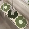 Alfombrilla Absorbente Suave de Tierra de Diatomeas para Grifo de Cocina, Alfombrilla Drenante para Baño, Inodoro, Encimera de Lavabo, Alfombrilla para Fregadero