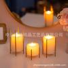 Rack pendurado rack de mesa lâmpada de mesa vela decorativa castiçal porta-velas de natal por atacado castiçal fábrica fornecimento direto vela de ferro