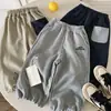 Pantalones para Niños 2026 Otoño Nuevas Llegadas Niños Niñas Estilo Coreano Casual Bolsillos Bloque de Color Pantalones Deportivos Bebé Suave Pegajoso Pantalones Largos Modernos