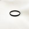 Anel de aço titânio Feminino 2mm de largura Anel liso esférico anel simples par de casal anel de falange dedo indicador letras enfeites de mão atacado