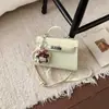 Bolso de Mano Casual de Moda Transfronterizo Primavera 2026 para Mujer, Bolso de Hombro Cruzado Color Sólido Simple con Cierre de Moda