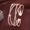 Moderna y Exquisita Cristal, Nuevas Pulseras de Joyería Europeas y Americanas Transfronterizas, Joyería Simple de Circonita Microincrustada de la Fábrica de Origen