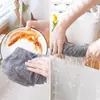 Trapo de Carbón de Bambú Japonés Trapo de Fibra de Carbón de Bambú Paño para Lavar Platos Toalla de Cocina Limpieza Almohadilla Abrasiva Absorbente Toalla para Lavar Platos