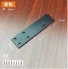 Piezas de Conexión para Muebles, Placas de Hierro de Refuerzo para Mesas y Sillas, Placas Planas Extensibles de Hierro, Tablas Planas Rectas de Hierro, Piezas de Conexión Fijas, Tiras de Empalme