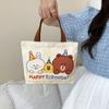 Bolso de Lona de Moda para Mujer 2026 Nuevo Modelo Bolso Tote Bolsa para Lonchera Minibolsa de Mano Bolsa para Almuerzo de Estudiante y Viajero al por Mayor