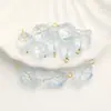 Colgante de Pez de Vidrio con Gradiente Iridiscente con Colgador de Cobre para Pendientes y Collares DIY Accesorios de Estilo Chino Hechos a Mano con Cuentas Venta al por Mayor