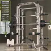 Entrenador Integral Feiniaoji Fitness en Casa Polea Alta Multifuncional Rack para Sentadillas Press de Banca Power Rack