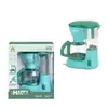 Casa de Juego para Niñas Popular Transfronteriza Cafetera Eléctrica Batidora Licuadora Set de Electrodomésticos Artificiales para el Hogar con Luz y Sonido