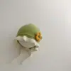Touca de Bebê Outono e Inverno Novo Estilo Moda Menina Chapéu de Renda Tricotado Princesa Bebê Quente À Prova de Vento Proteção de Orelha Chapéu