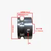 Polea Pequeña de Aleación de Aluminio Polea de Motor de una Ranura Motor de Recolección Tipo O Tipo U