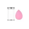Cilindro de Aluminio Antióxido Caja de Boca de Caballo Gota de Agua Calabaza Corte Diagonal Esponja para Polvos de Maquillaje Huevo de Belleza No Látex Húmedo y Seco