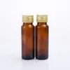 Fábrica em estoque Chá 50ml Frasco Líquido Oral Marrom Escuro Proteína Peptídeo Enzima Frasco de Vidro Frasco de Bebida de Espinheiro Marítimo