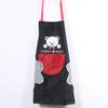 Avental de Cozinha Impermeável e Resistente a Manchas com Alça de Pescoço, Uso Doméstico, Logotipo Disponível, Design de Desenho Animado, Sem Mangas, À Prova de Óleo