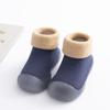 Outono e inverno Novos Sapatos para Bebê e Criança Pequena Meias para Crianças Sapatos Sola Macia Antiderrapante Veludo de Neve Quente Bebê Criança Pequena Cano Alto