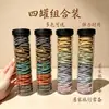 Elástico de cabelo para rabo de cavalo alto esportivo para mulheres, novo modelo 2026, faixa de cabelo de alta qualidade que não aperta o cabelo, sem costura, alta elasticidade, corda de cabelo durável